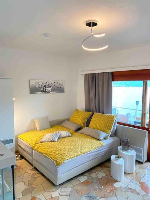 Ferienwohnung Studio Belvedere Brezzo Dış mekan fotoğraf