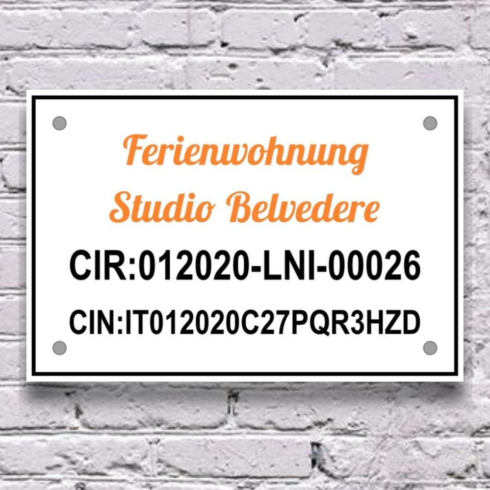 Ferienwohnung Studio Belvedere Brezzo Dış mekan fotoğraf